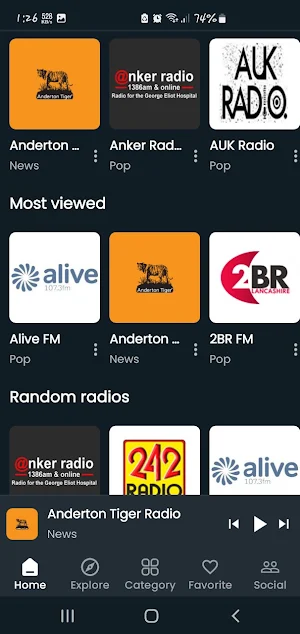 Radio UK - Online FM Radio Screenshot 2