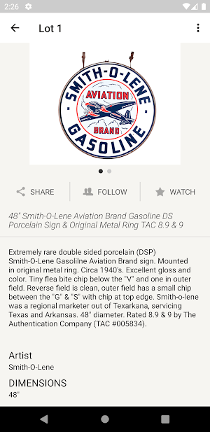 Richmond Auctions Screenshot 3