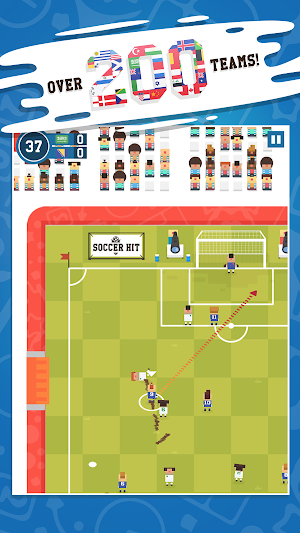 Soccer Hit - International Cup Russia 2018 Screenshot 1