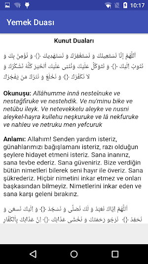 Yemek Ezan ve Hatim Duaları Screenshot 2