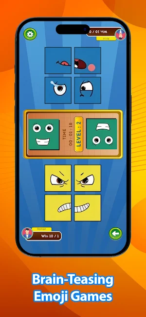 Emoji Matching Game Screenshot 3