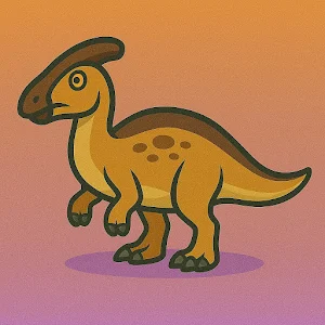 Herbivor Dino Logo Lucu Screenshot 1