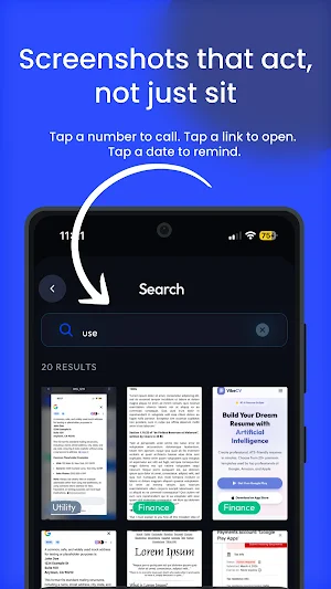 Screenshot Organizer SnapSense Screenshot 2