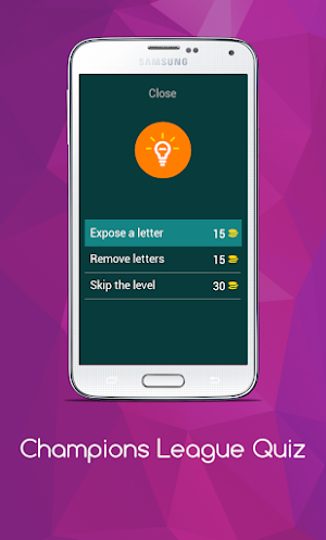 Cnampuons League Quiz Screenshot 1