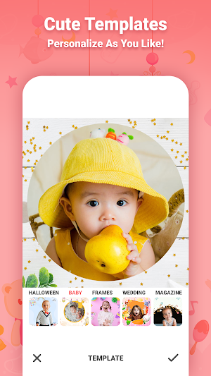 Fotomelon: Baby Photo Editor Screenshot 0