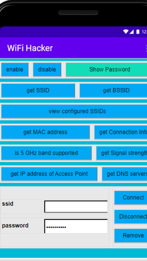 WiFi Hacker - Password Show Screenshot 1