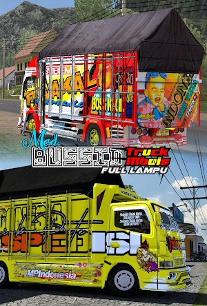 Mod Bussid Truck Mbois Full Lampu Screenshot 0