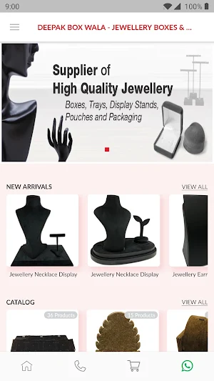 Deepak BoxWala - Jewellery Box Manufacturer App Screenshot 1