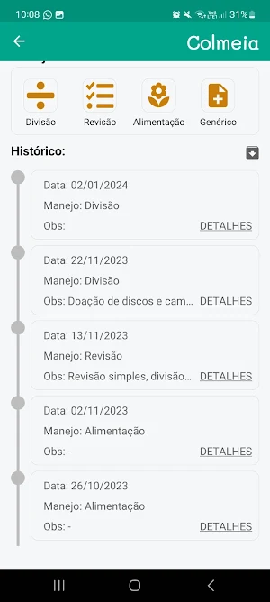 MeliponApp Screenshot 2