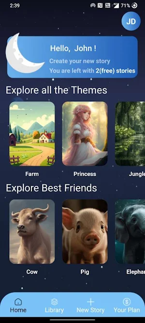 Bedtime Story AI Screenshot 0