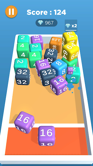 4096 Merge Blocks X2 Screenshot 1