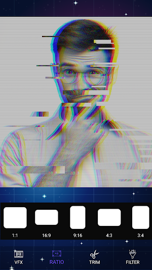 Glitch Video Maker - VHS Video Effect Screenshot 2