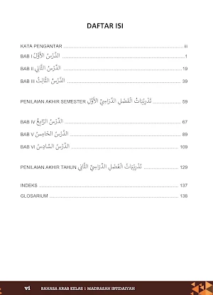Bahasa Arab MI Kelas 1 2020 Screenshot 1