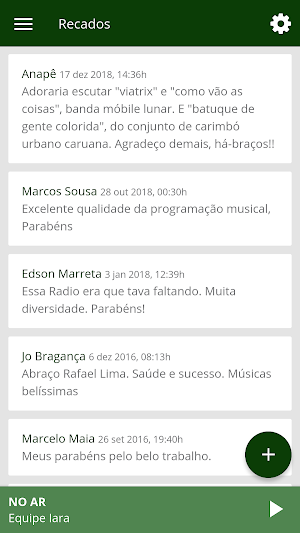 Iara RadioWeb Screenshot 2