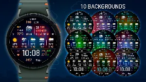 VF02 Weather Inform Watch Face Screenshot 2