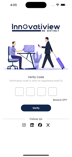 Innovatiview Booking App Screenshot 1