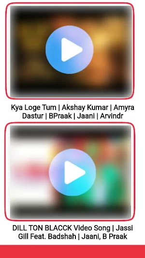 B Praak All Video Songs Screenshot 2