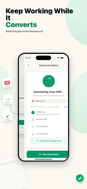PDF to CSV Converter Screenshot 2