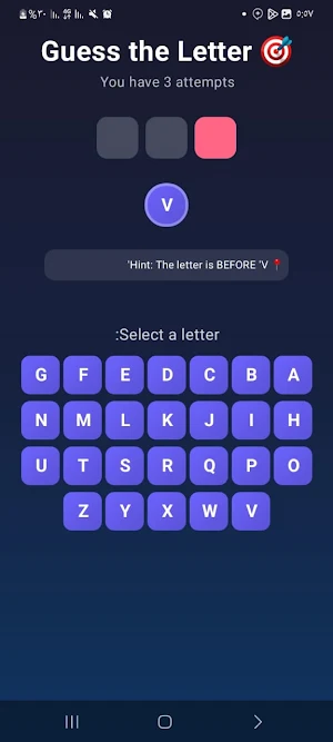 Guess the Letter Screenshot 2