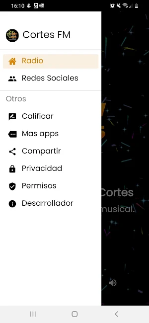 Cortes Fm 105.7 Screenshot 2
