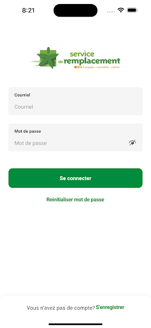 Mon service de remplacement Screenshot 0