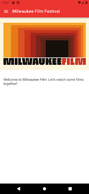 Milwaukee Film’s Festival App Screenshot 0