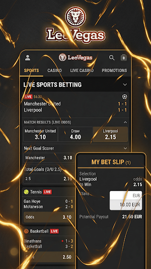 LeoVegas Screenshot 2
