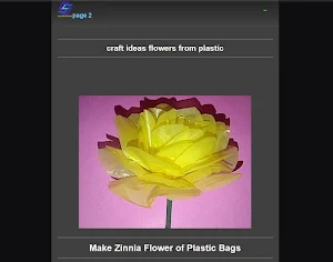 craft flowers from plastic Screenshot 1