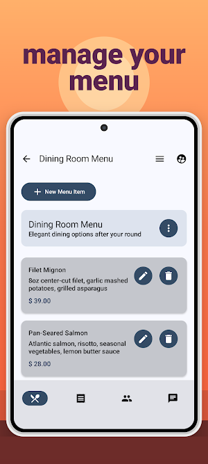 Club Order App Screenshot 3