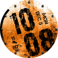 DIGI Scratched GWX6 Watch face