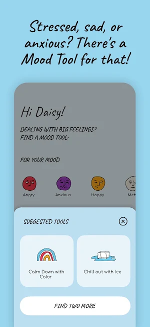 MOOD: Teen Mental Health App Screenshot 1