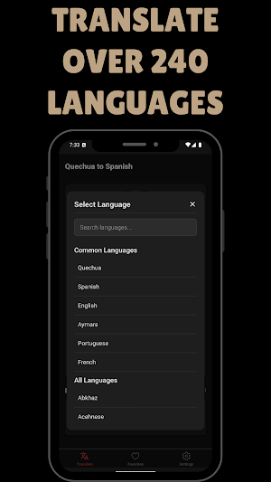 Quechua to Spanish Translator Screenshot 3