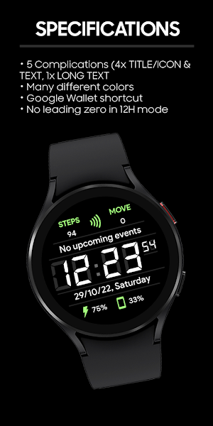 JHW Digital Informer Screenshot 1
