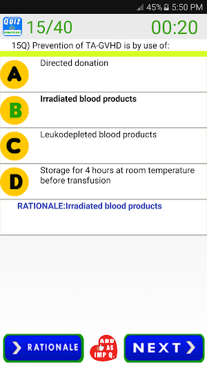 Hematology Exam Prep Screenshot 1