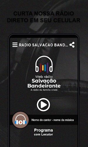 Rádio Salvação Bandeirante Screenshot 1