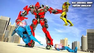 Crocodile Robot Transform Robot Transforming Games Screenshot 3