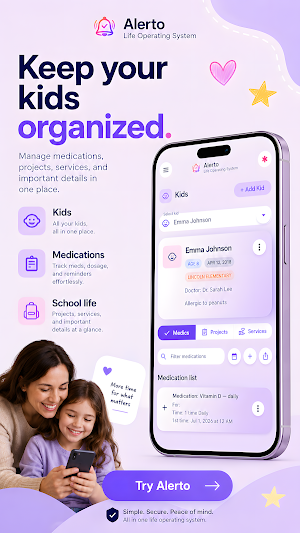 Alerto: Life Operating System Screenshot 3