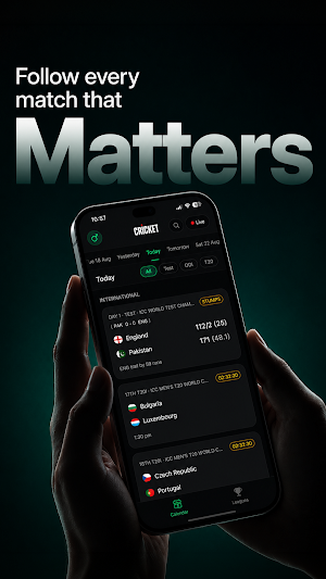 Cricket Plus: Live Scores Screenshot 0