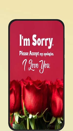 sorry messages Screenshot 2