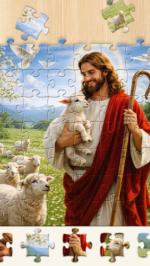 Bible Jigsaw: Daily Puzzles Screenshot 1