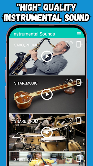 Instrumental Music Sounds Screenshot 1