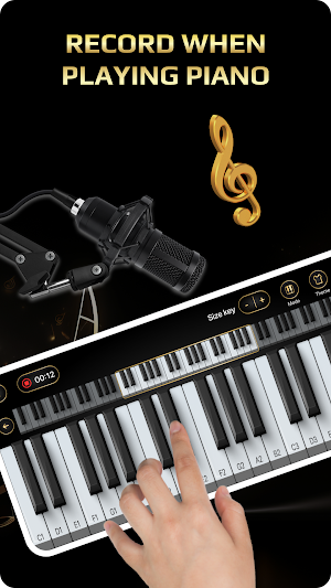 Learn Piano: Real Keyboard Screenshot 2