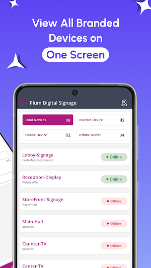 Plum Digital Signage Screenshot 1
