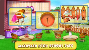 High School Cafe Cleanup – Building Repair & Fix Screenshot 3
