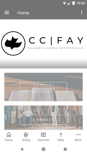 Calvary Chapel Fayetteville Screenshot 0