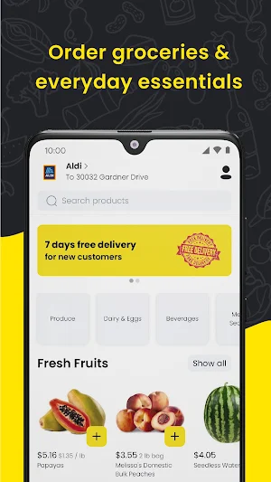 Daily - Grocery delivery Screenshot 1