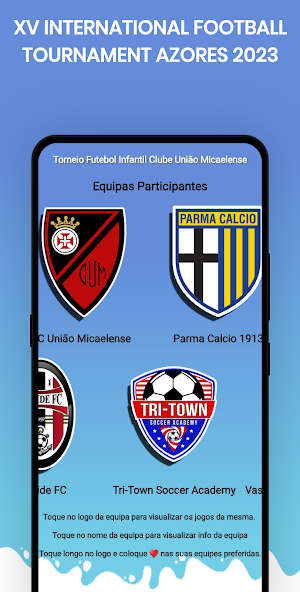 XV Torneio F. Infantil C.U.M. Screenshot 2