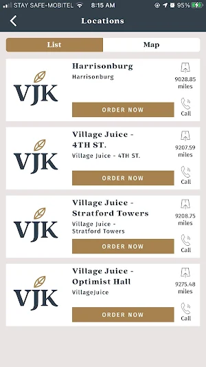 Village Juice & Kitchen Screenshot 1