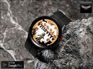 Halloween Scene Watch Face Screenshot 3