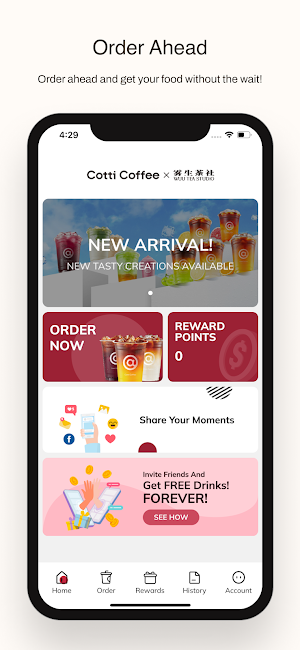 Cotti Coffee & WUU Screenshot 0